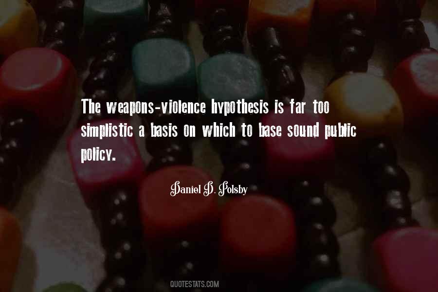 Sound Policy Quotes #269497