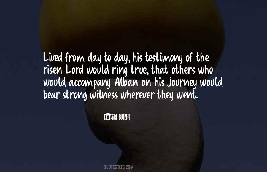 Strong Journey Quotes #278039