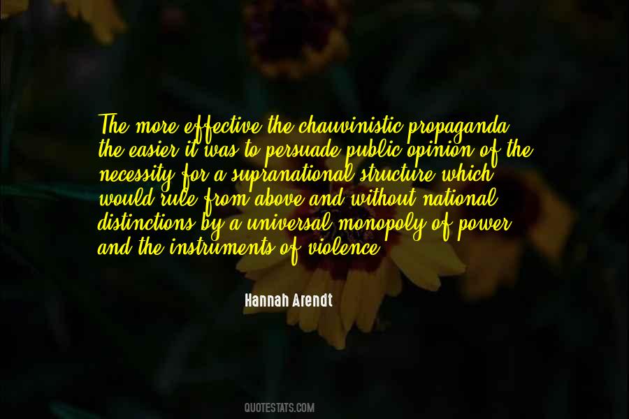 Quotes About The Power Of Propaganda #1008782