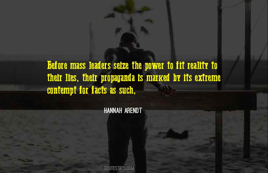 Quotes About The Power Of Propaganda #1186280
