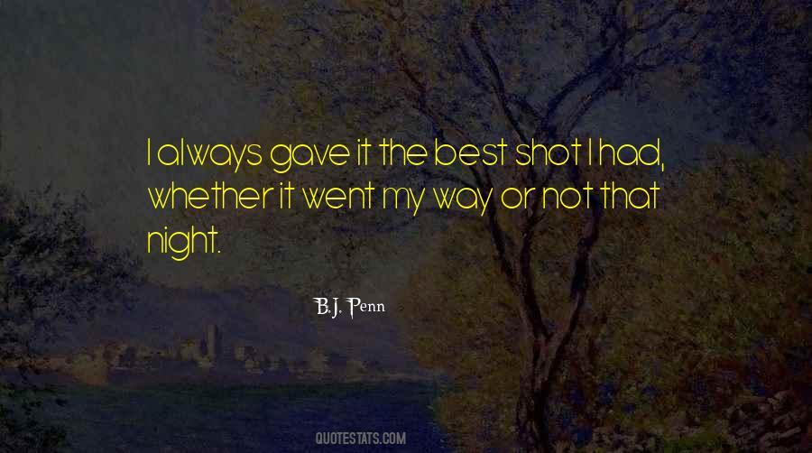 I Gave My Best Quotes #1764898