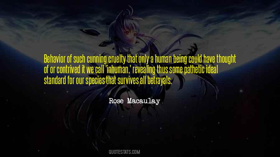 Quotes About Standard Behavior #1746813