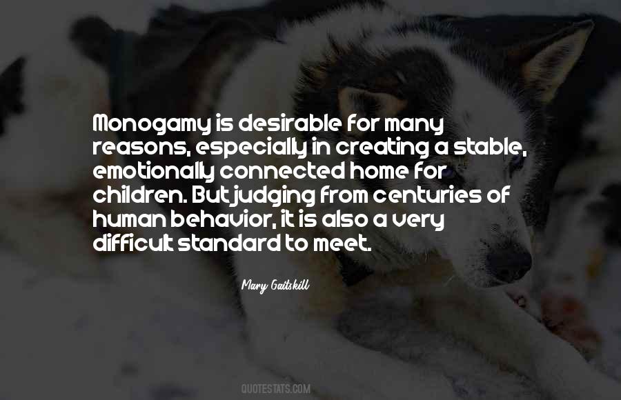 Quotes About Standard Behavior #69482