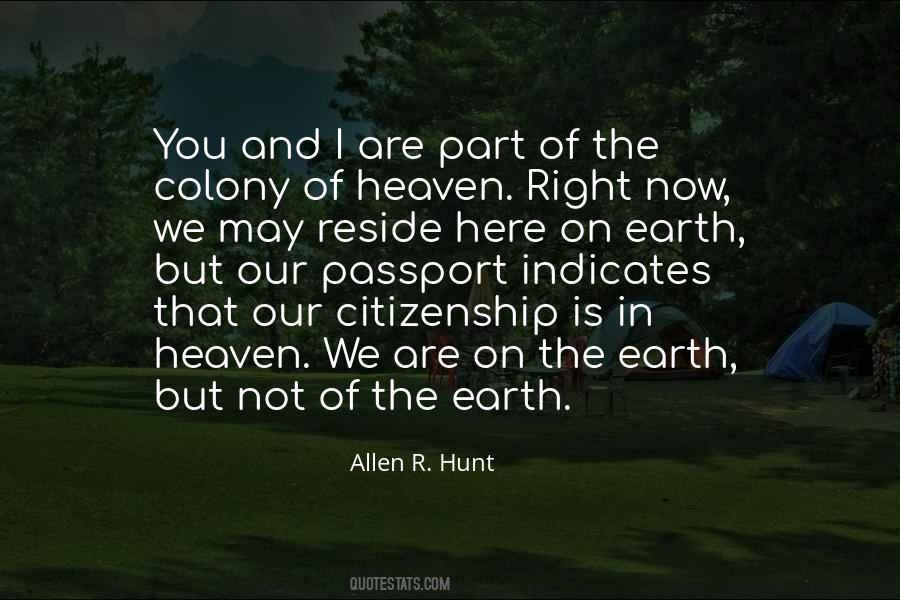 Passport To Heaven Quotes #581145