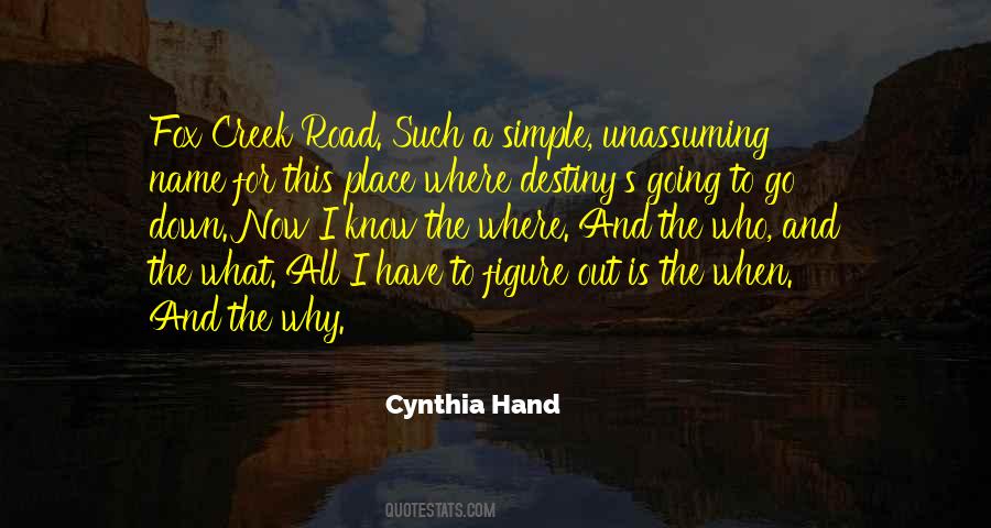 Quotes About A Creek #1551821