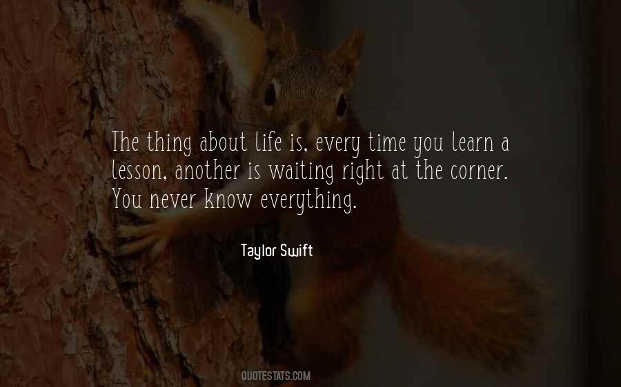 Never Learn Your Lesson Quotes #585573
