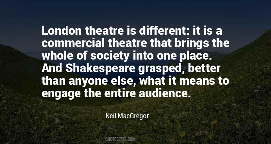 Shakespeare Theatre Quotes #1415721