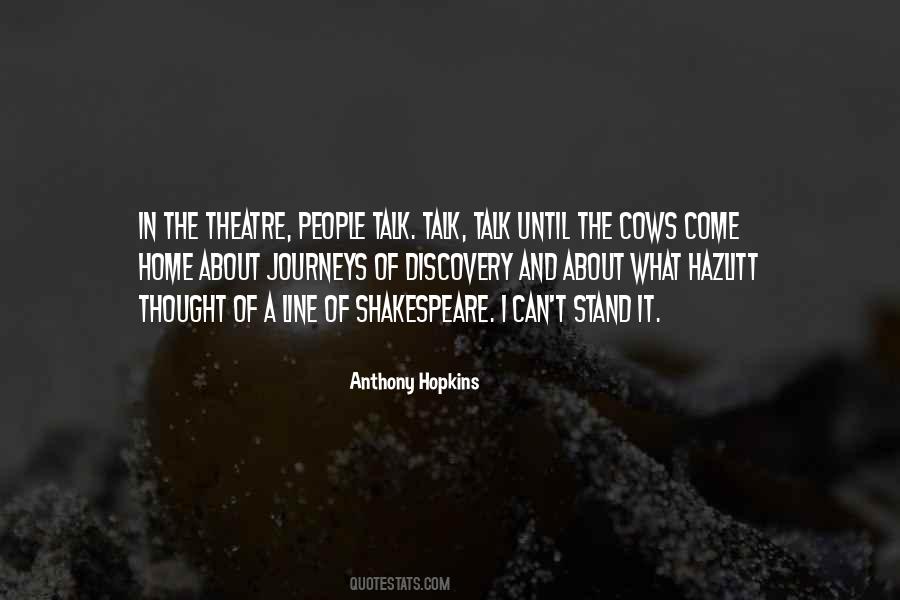 Shakespeare Theatre Quotes #230305