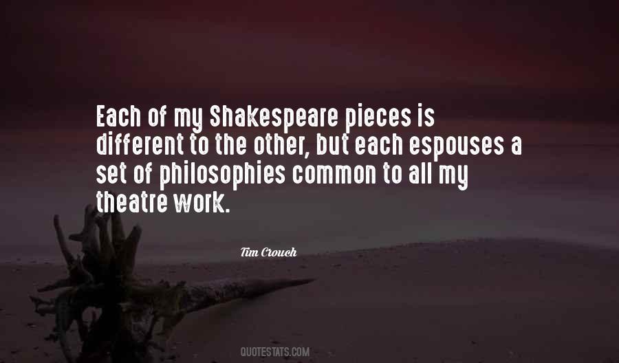 Shakespeare Theatre Quotes #357043