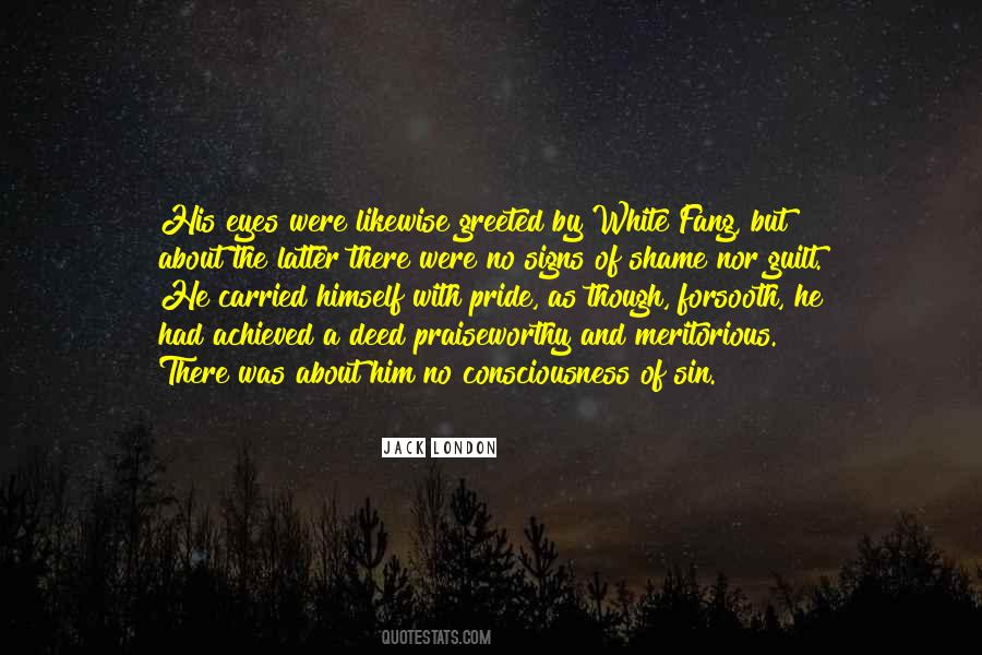 Pride And Shame Quotes #1008700