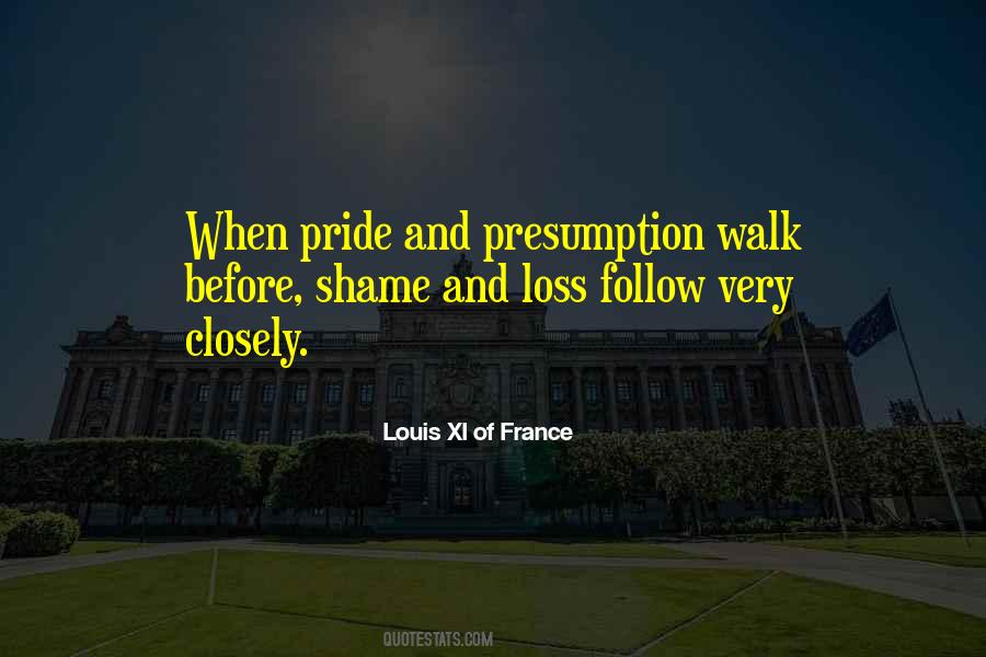 Pride And Shame Quotes #1042884