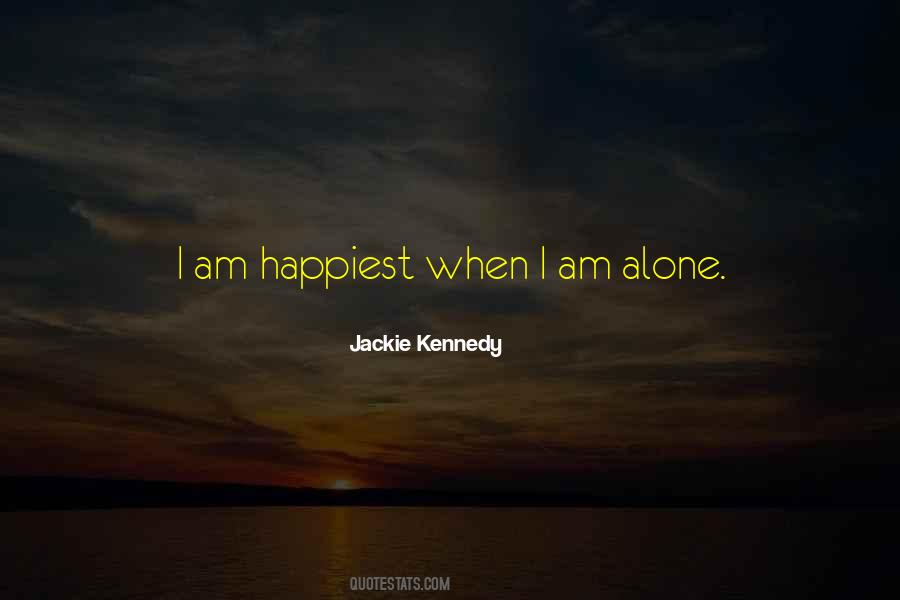 Happiest Alone Quotes #794140