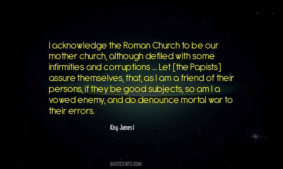 Quotes About Mother Church #609989