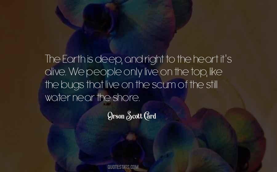 Quotes About The Scum Of The Earth #100333