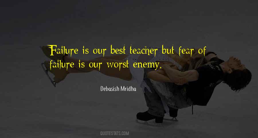 Failure Teacher Quotes #1255278
