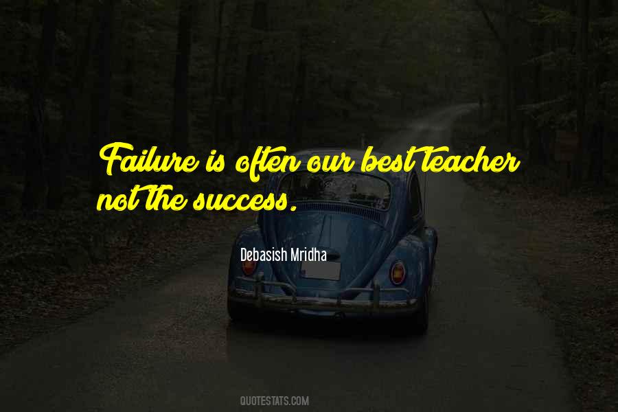 Failure Teacher Quotes #1782358