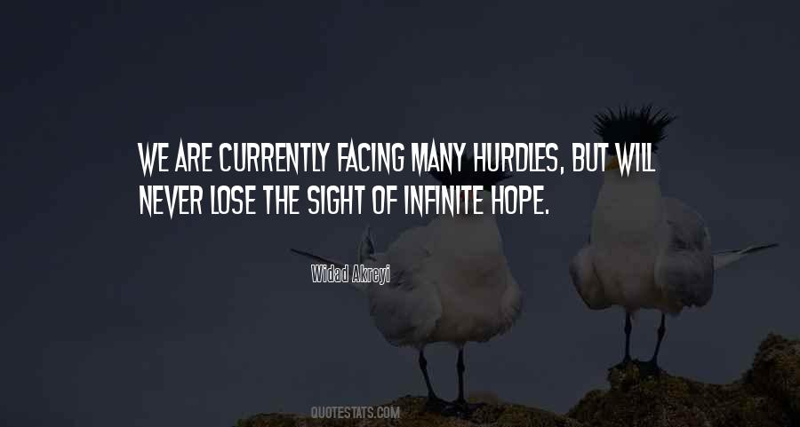 Quotes About Never Lose Infinite Hope #1358654