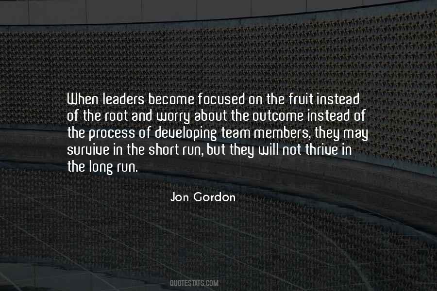 But In The Long Run Quotes #62185