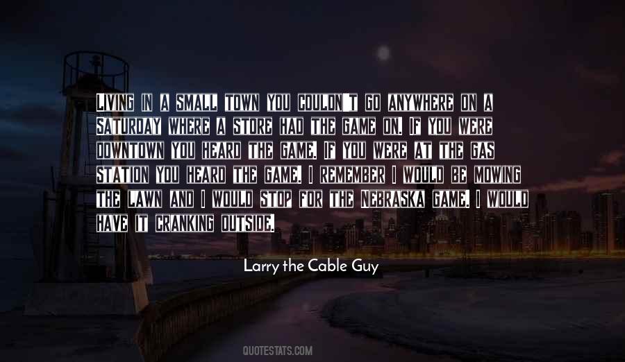 Small Town Guy Quotes #1717330