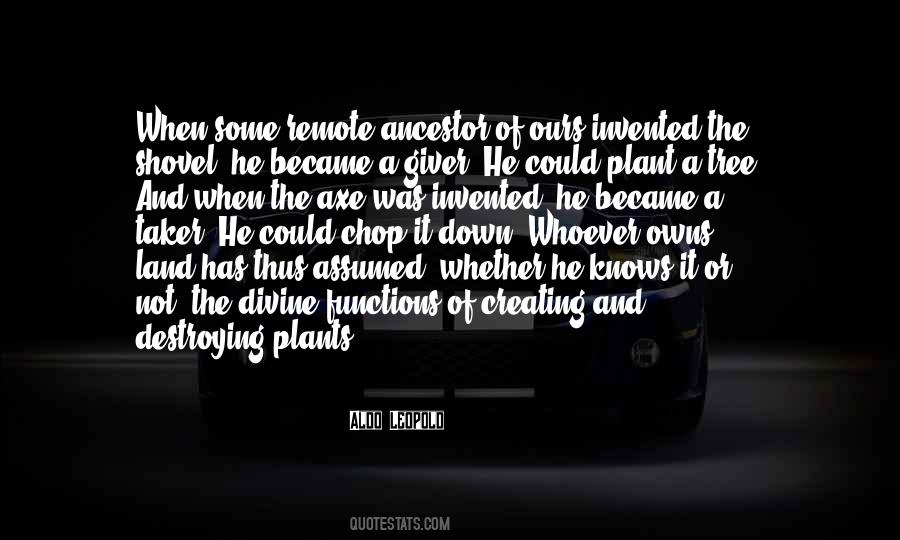 Plant The Tree Quotes #484572