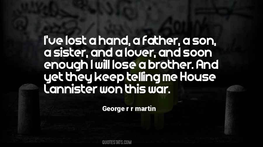 Sister Lost Quotes #1724255