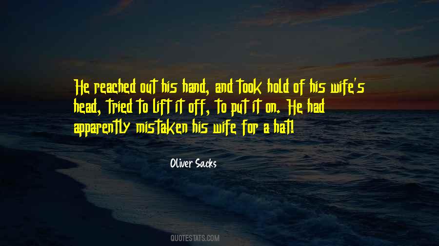 Hold His Hand Quotes #1461737