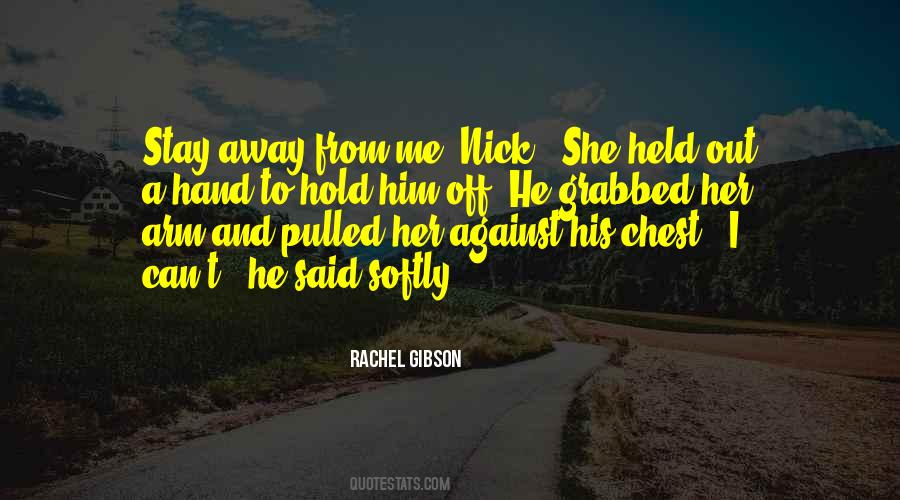 Hold His Hand Quotes #380277