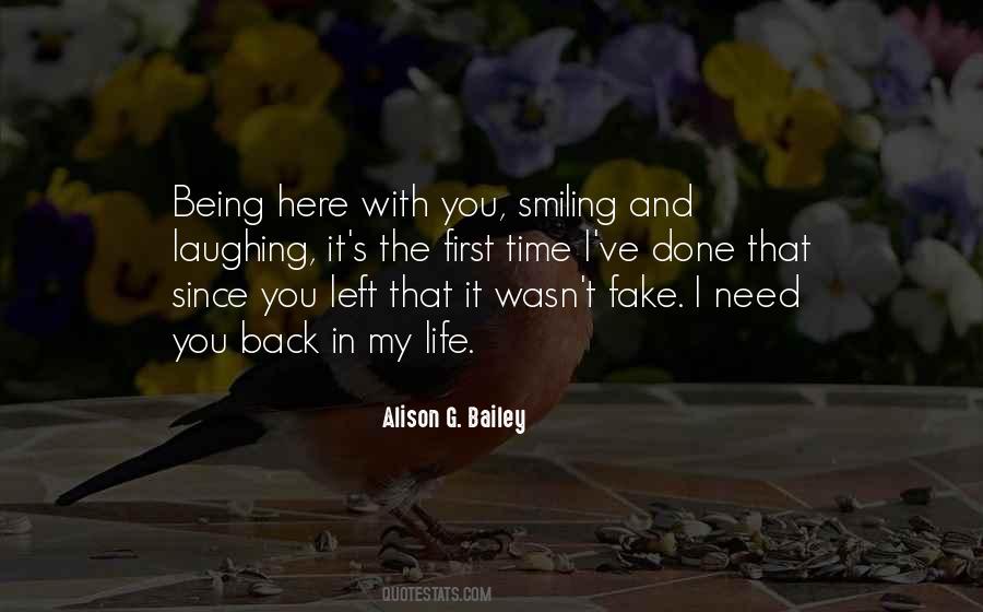 I Need You Back In My Life Quotes #1434997