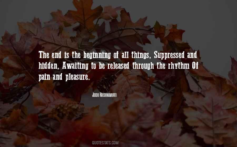 End Is The Beginning Quotes #509614