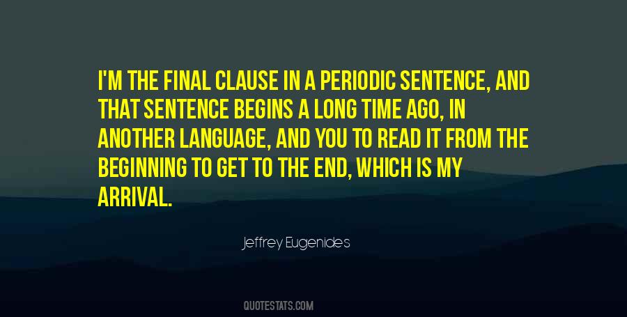 End Is The Beginning Quotes #86315