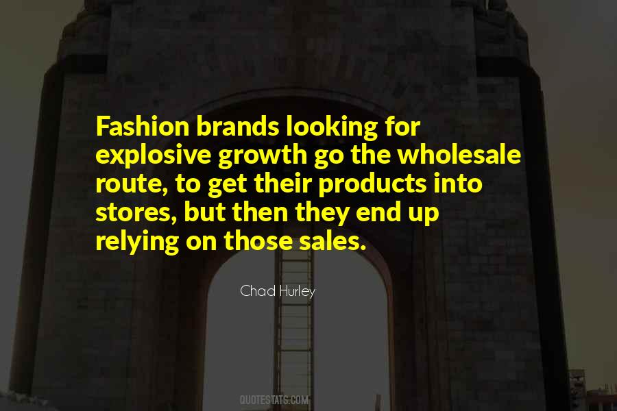 Fashion Sales Quotes #104835