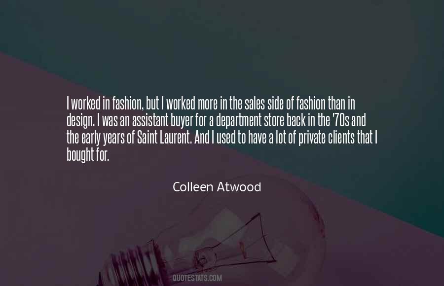 Fashion Sales Quotes #940704