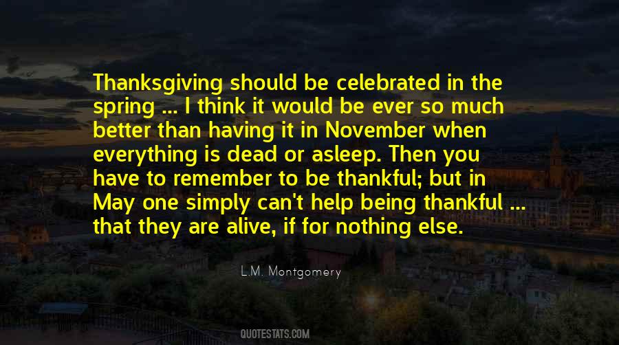 You Should Be Thankful Quotes #69768