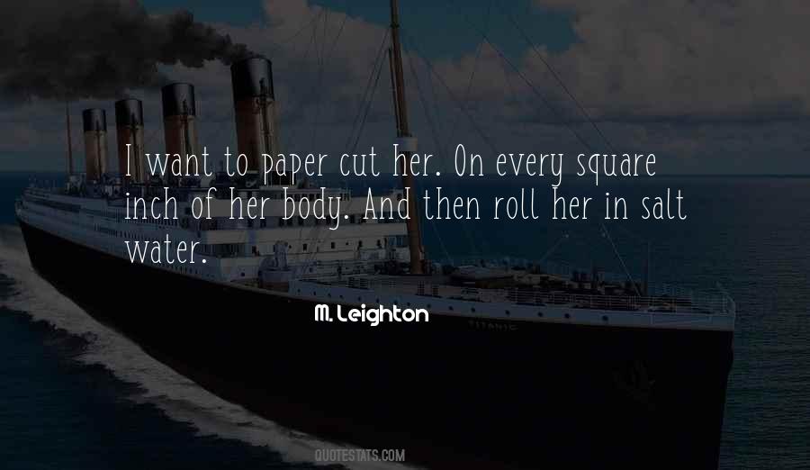 Body Of Water Quotes #1002015