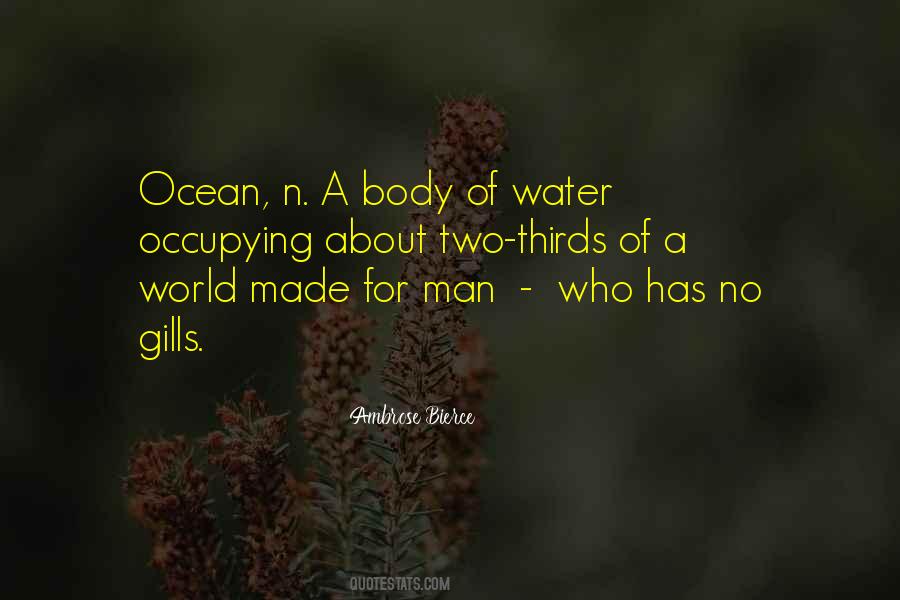 Body Of Water Quotes #133530