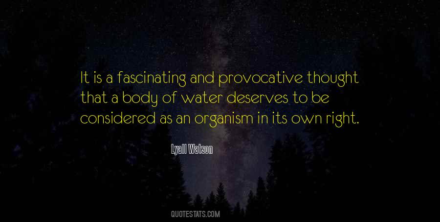 Body Of Water Quotes #33418