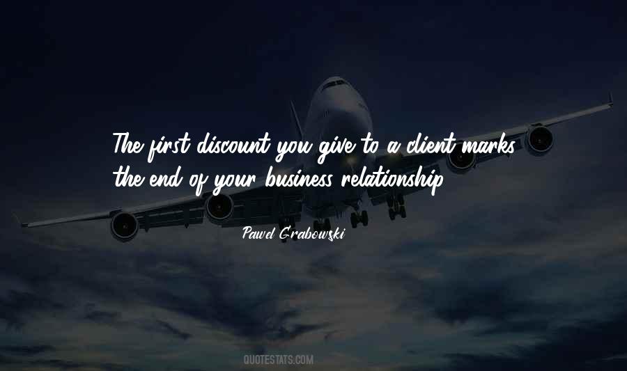 End Of Business Quotes #498173
