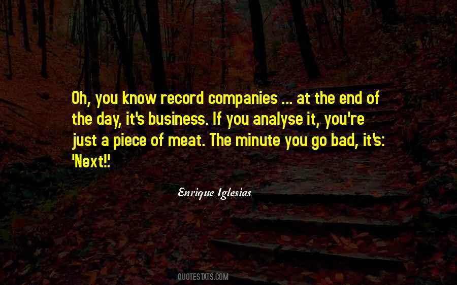 End Of Business Quotes #659242