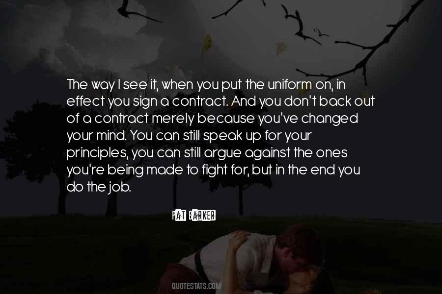 End Of Contract Quotes #148748