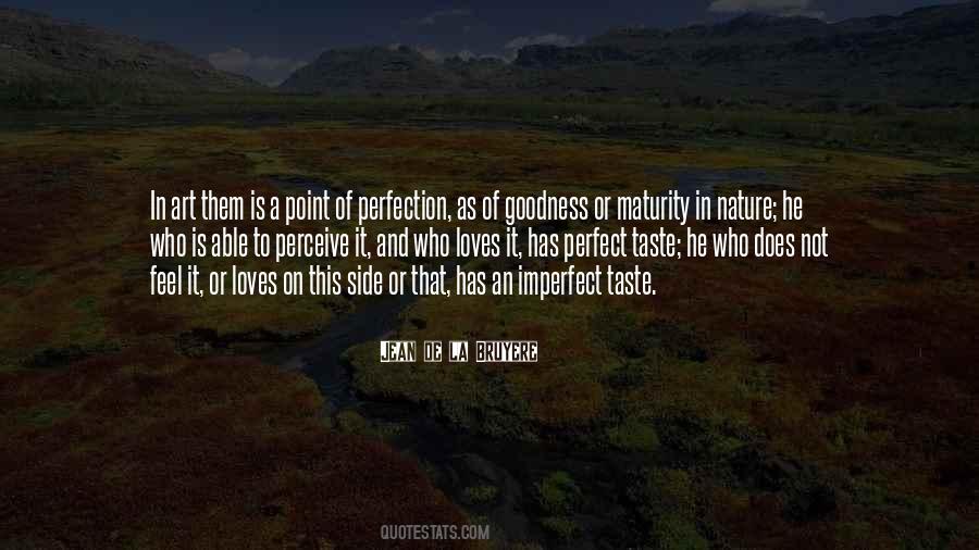 Not Perfect Art Quotes #523385