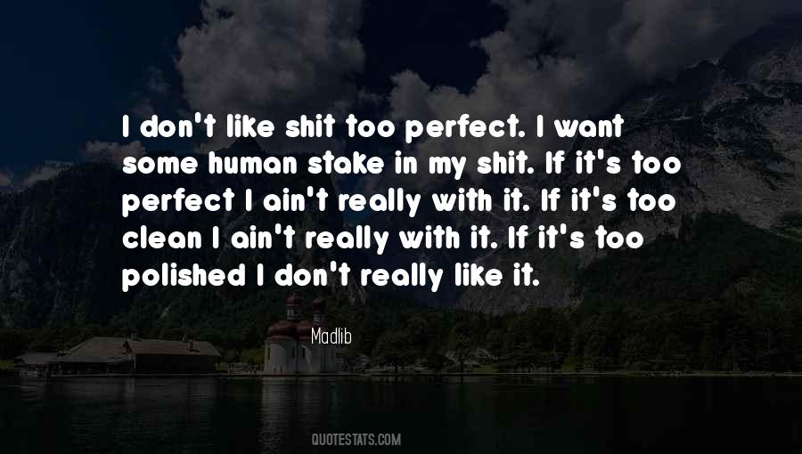 Not Perfect Art Quotes #548461