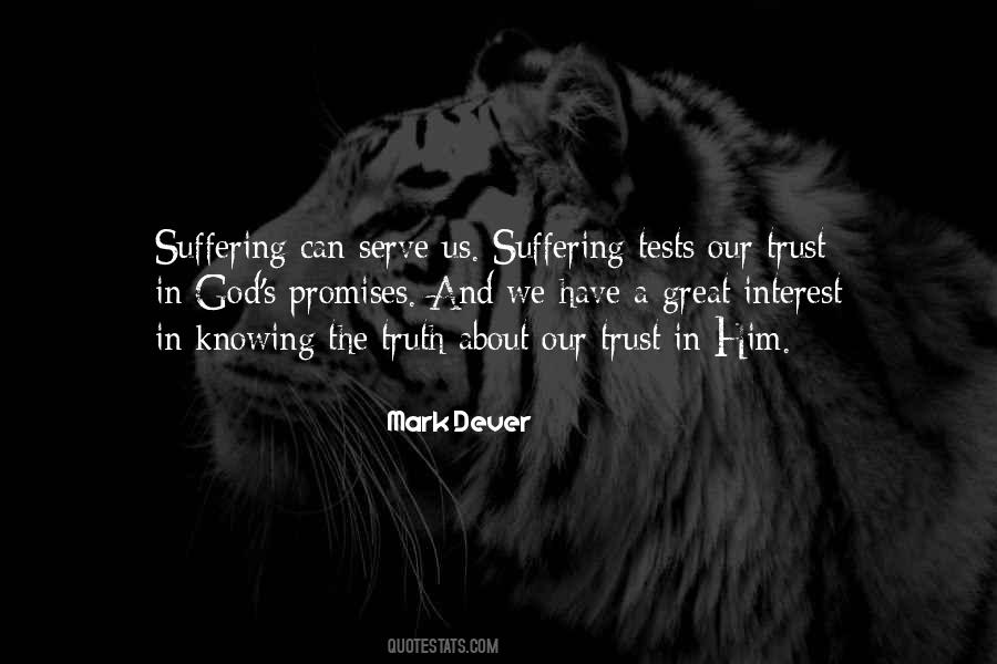 God Suffering Quotes #109076