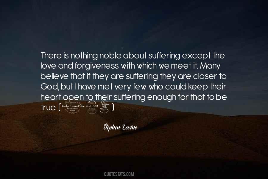 God Suffering Quotes #111234