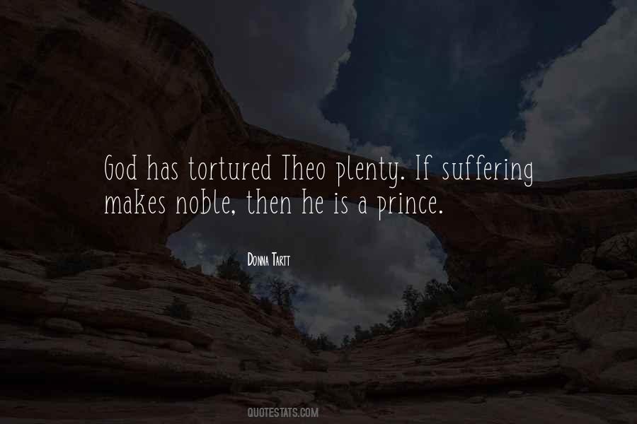 God Suffering Quotes #17772