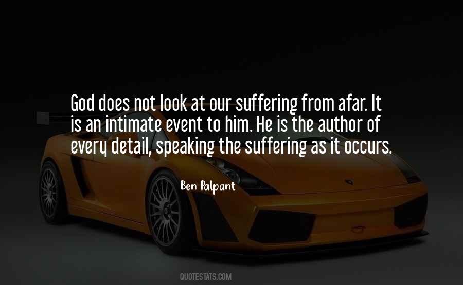 God Suffering Quotes #23202