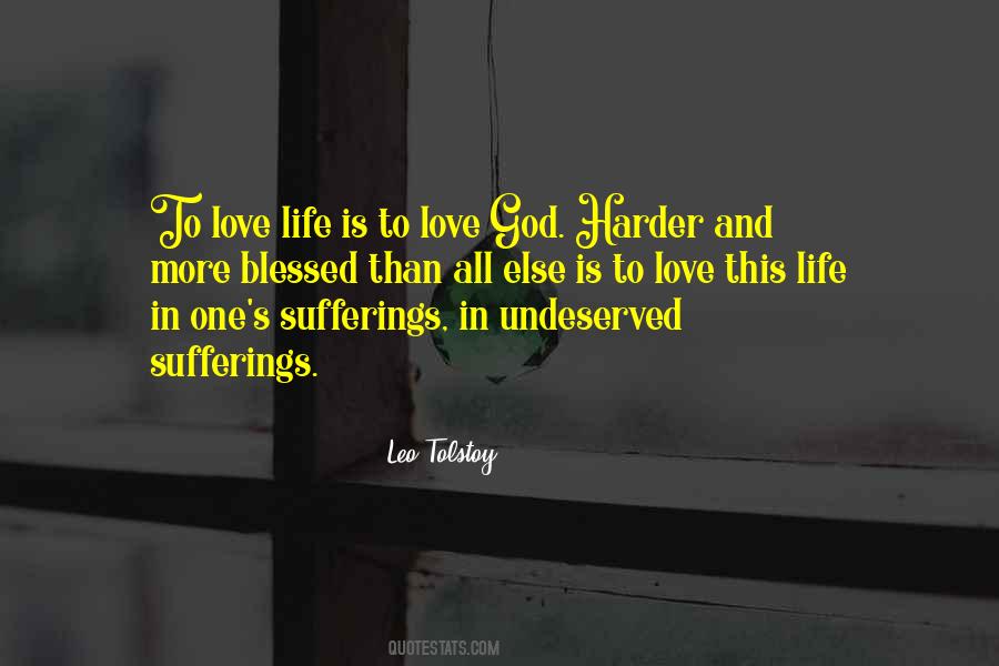 God Suffering Quotes #35611