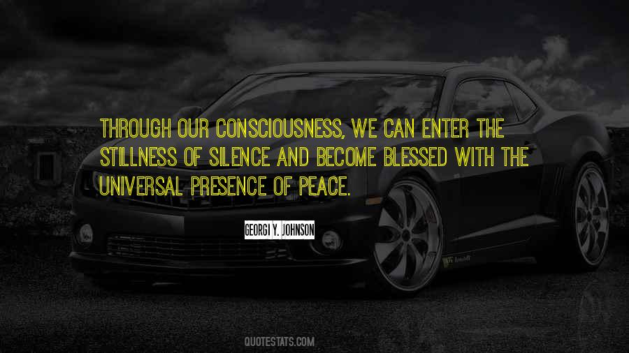 Peace In His Presence Quotes #484267