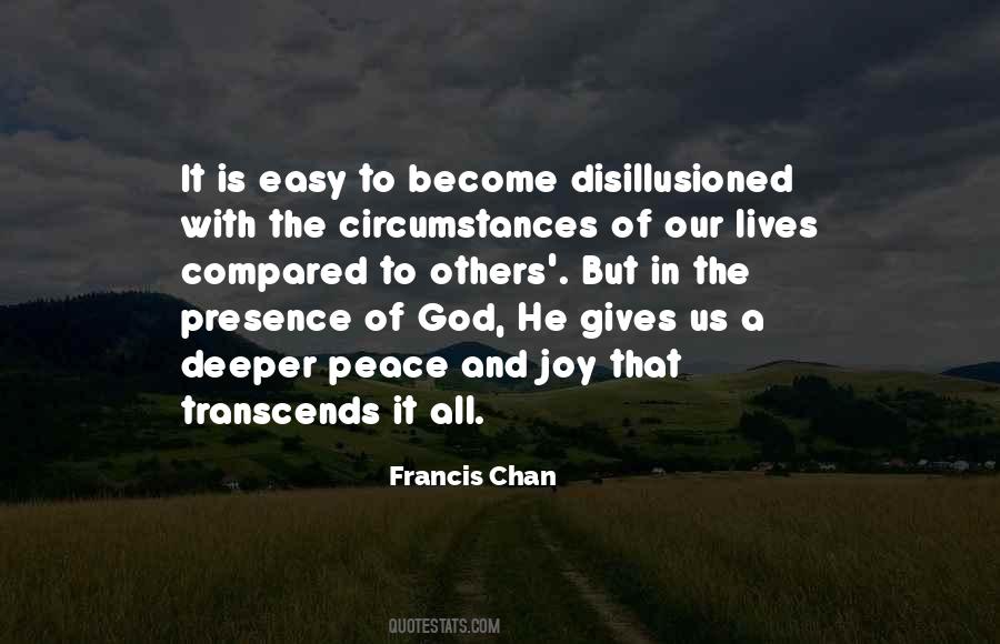 Peace In His Presence Quotes #494766