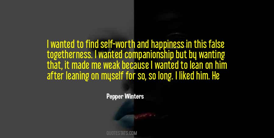 Self Worth It Quotes #1011049
