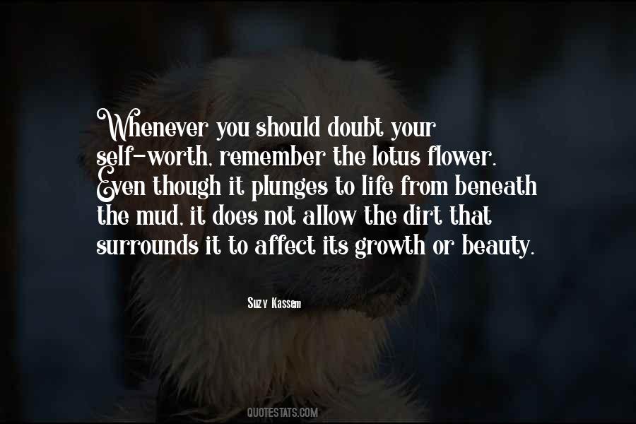 Self Worth It Quotes #1460564